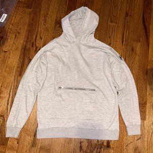 NEW grey hoodie Size L